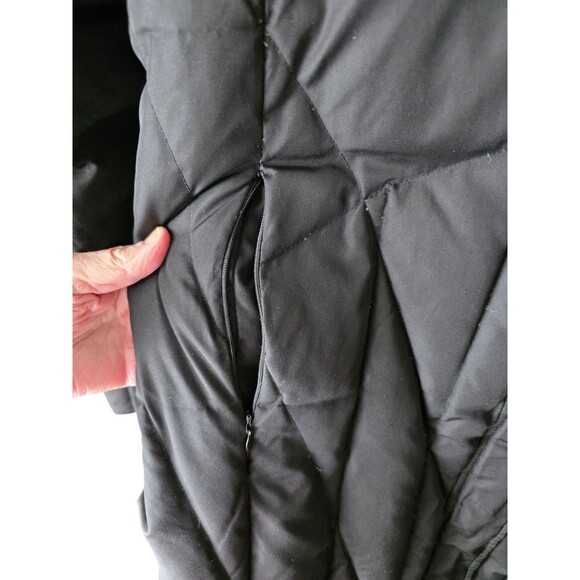 Calvin Klein Full Length Down Puffer Coat Women's size XL Parka Winter NO HOOD - Picture 6 of 16